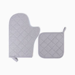 Набор кухонный Доляна. Волшебство: варежка 20?28 см, прихватка 17?17 см, 35% хлопок, 65% п/э