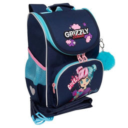 RAm-484-6 Рюкзак школьный с мешком - Grizzly фото 46