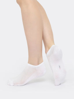 Цена за 5 пар! НОСКИ ЖЕНСКИЕ белый 306C-116