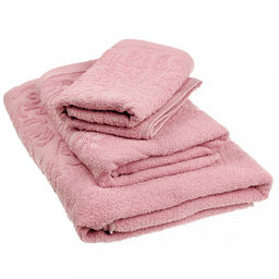 Полотенце махровое Гармония 50х90см, гладкокрашенное, 350г/м2, пыльная роза (Россия) - Домашняя мода фото 2