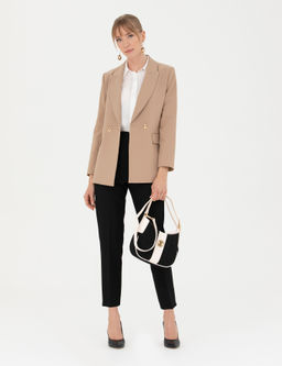 Bej Slim Fit Ceket - Pierre cardin фото 4