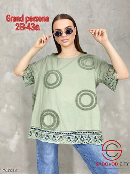 Женская хлопковая блузка - Bruno фото 2