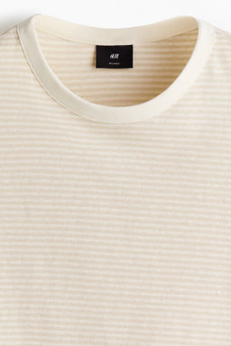 Camiseta en mezcla de lino Relaxed Fit - H&m фото 7