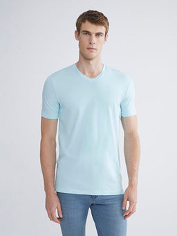 V Yaka Penye Erkek Ti??rt