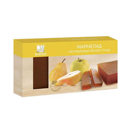 Мармелад пластовой яблоко-груша