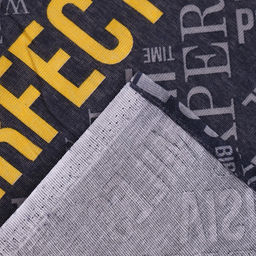 Постельное бельё 1,5 сп Перфект, антрацит, 150х210 см, 150х210 см, 70х70 см, бязь, 105 г/м, 100% хлопок - Атра фото 4