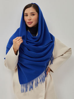 В составе шерсть ! теплый двусторонний палантин - Tantino фото 8