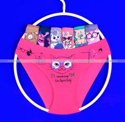 Цена за 7 шт. Подростковые трусы для девочек Турция Неделька - 7 шт. арт. 740027 (742027) 3 (4-5 лет)