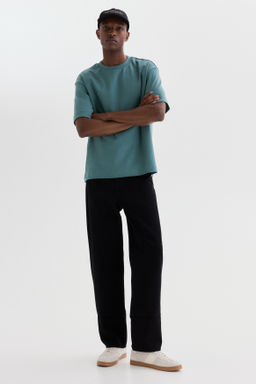 Camiseta interlock Loose Fit - H&m фото 8