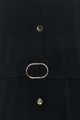 STRETCH MIDI DRESS WITH BELT - Zara фото 7
