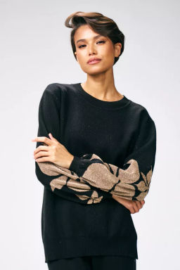 NN-2625 джемпер женский черный - Mozart фото 4