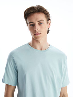 Bisiklet Yaka Penye Erkek Ti??rt