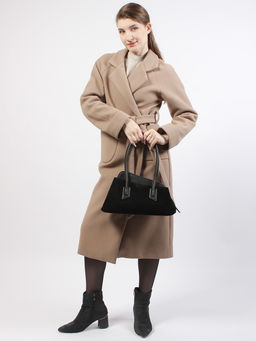 LACCOMA сумка L6006-F-черный натуральная замша хлопок