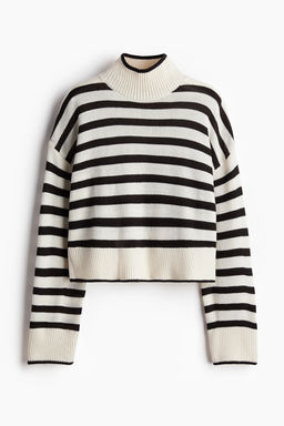 Jersey de punto fino con cuello perkins - H&m фото 6