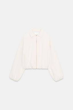 PUFF-SLEEVE JACKET WITH ZIP - Zara фото 5