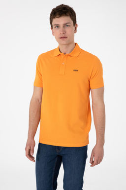 Erkek Regular Fit Polo Yaka Turuncu Basic Ti__rt Sepette S_rpriz _ndirim - U.s. polo assn фото 3