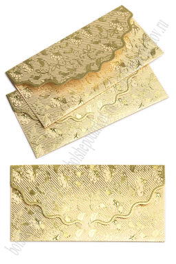 Конверт подарочный 19*9 см (5 шт) SF-8157, №3