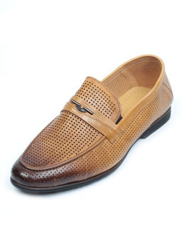 C152-3 BROWN Полуботинки мужские (натуральная кожа)