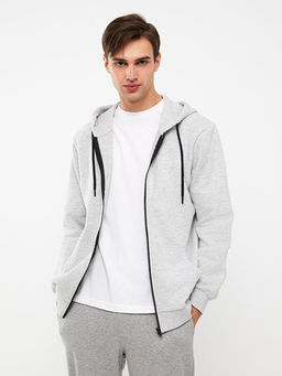 Standart Kal?p Kap??onlu Erkek Kal?n Spor H?rka