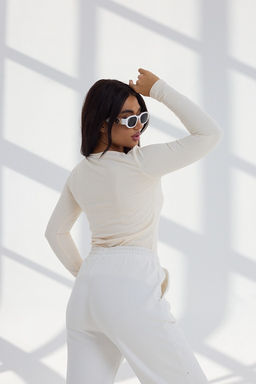 Лонгслив женский Сливки - Амавес-текстиль фото 9