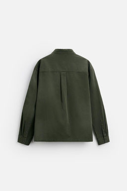 WASHED RELAXED FIT SHIRT - Zara фото 9