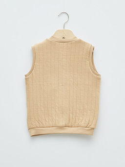 Bisiklet Yaka Erkek Bebek Yelek - Waikiki фото 2