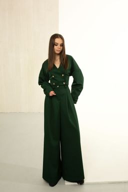 Костюм AURA 9111-164 изумруд  фото 3