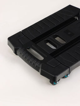 Тележка складная с раздвижной платформой, для перевозки грузов, нагрузка до 100 кг, телескопическая ручка, пластик, Greengo