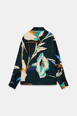FLOWING PRINTED SHIRT