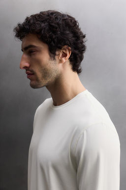 CAMISETA T?CNICA B?SICA MANGA LARGA / Hielo - Zara фото 5