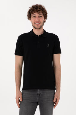 Erkek Slim Fit Polo Yaka A__k Mavi Basic Ti__rt Sepette S_rpriz _ndirim