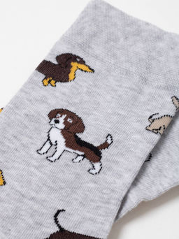 Цена за 2 пары. Носки с рисунком БРЕСТСКИЕ НОСКИ 4200 PETS (средней длины)