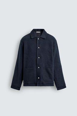 TEXTURED CARDIGAN WITH POCKETS - Zara фото 7
