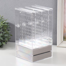 Шкатулка для украшений пластик Колонна 24,5х13х13,5 см - Simaland фото 4