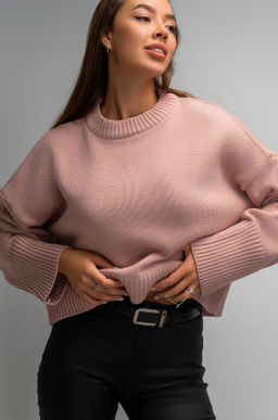 Женский укороченный свитер оверсайз Happyfox - Happy fox фото 10