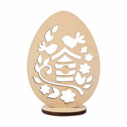 Заготовка для декорирования Mr. Carving ВД-1073 Яйцо на подставке фанера 11 х 8 х 0.4 см