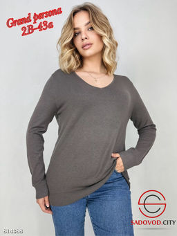 Кофта женская однотонная - Bruno фото 2