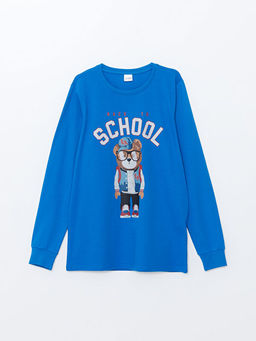 Bisiklet Yaka Erkek ?ocuk Pijama Tak?m? - Waikiki фото 2