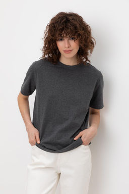 ЕВТ 3260/тем.серый меланж фуфайка жен