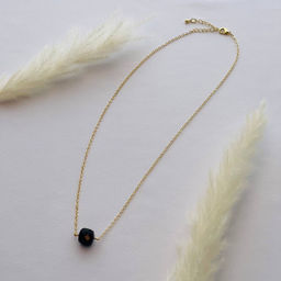 Кулон на цепочке из Аметиста