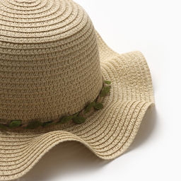 Шляпа для девочки MINAKU «Лианна», бежевая, размер 52