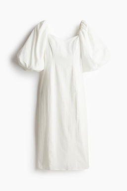 Vestido con mangas globo - H&m фото 9