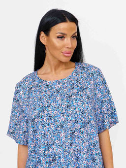 Платье женское, цвет голубой