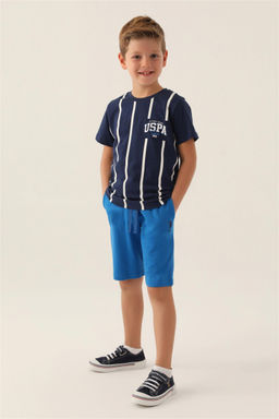 Темно-синий пижамный комплект для мальчика