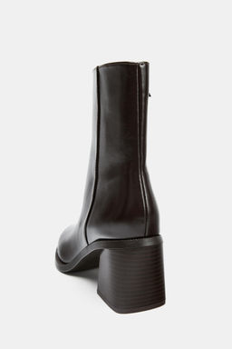 WIDE-HEEL ANKLE BOOTS - Zara фото 13