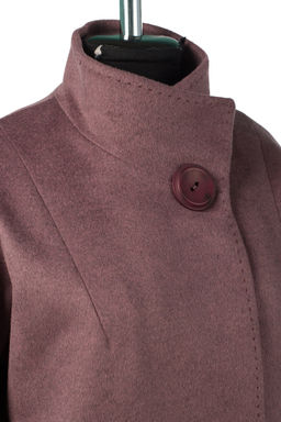 Пальто шерсть 80% женское демисезонное - El podio фото 10