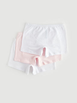 Basic K?z ?ocuk Boxer 3l? - Waikiki фото 2