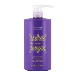 Шампунь с маслом ореха Макадамии 750 мл - Kapous professional фото 2