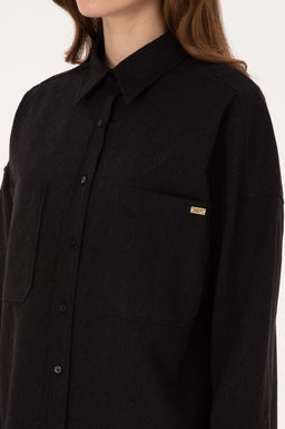 Kad_n Siyah Uzun Kollu G_mlek - U.s. polo assn фото 7