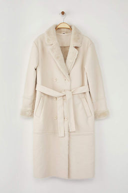 Ekru Oversize Kusakl? Kaban TWOAW24KB00188 - Trendyolmilla фото 8